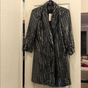 Sequin Blazer Dress